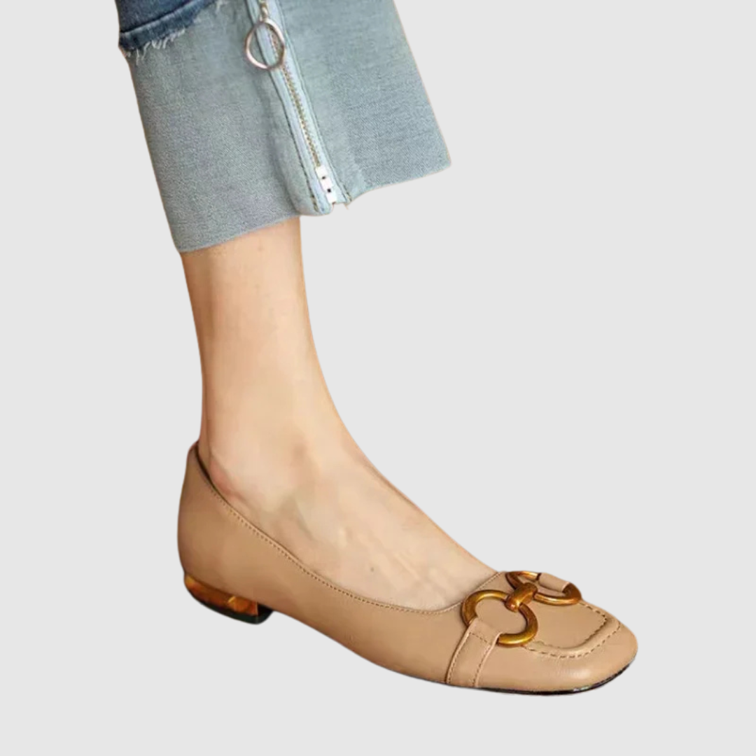 Marie™ | Ballerine di sera in pelle