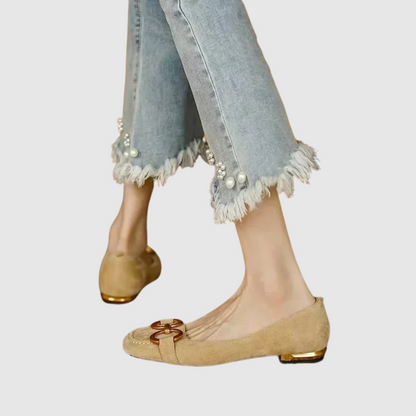 Marie™ | Ballerine di sera in pelle
