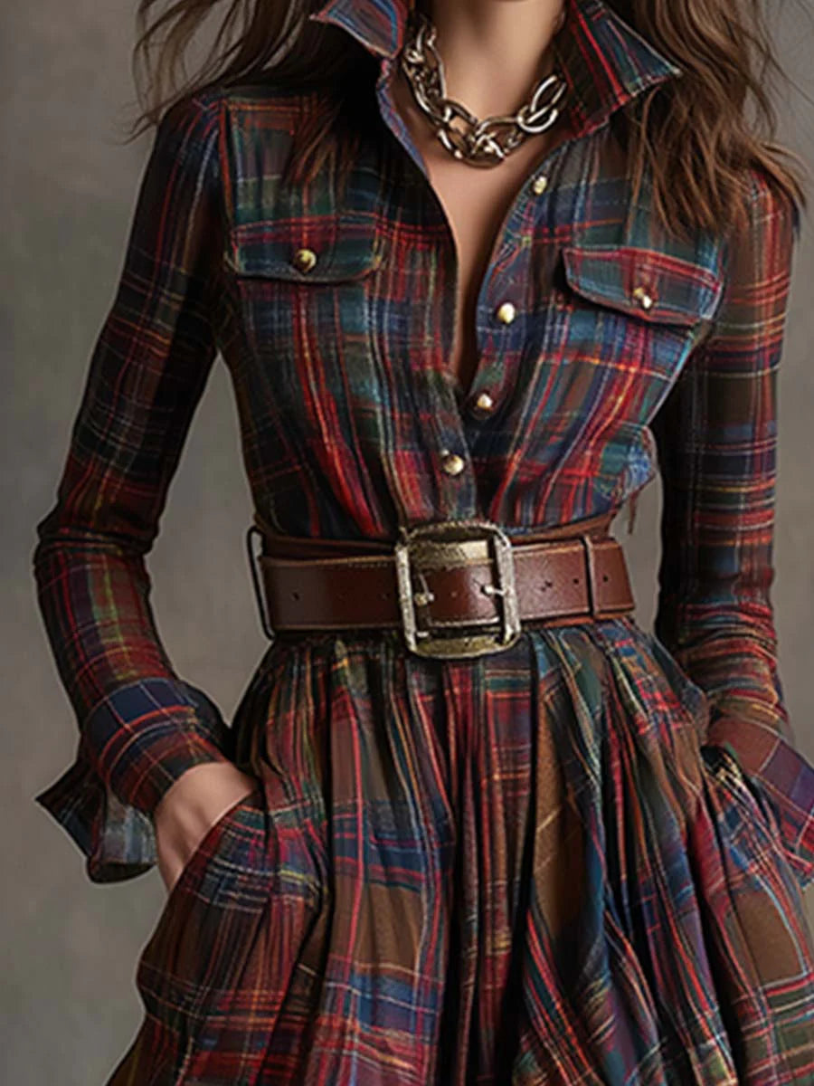 Velmira | Abito Camicia Largo Classico