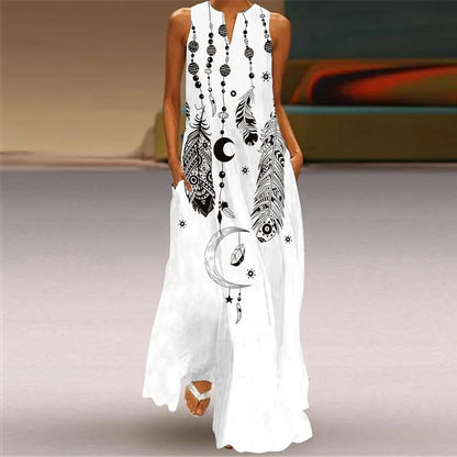 MONICA – ABITO MAXI FLORECER IN SILENCIO