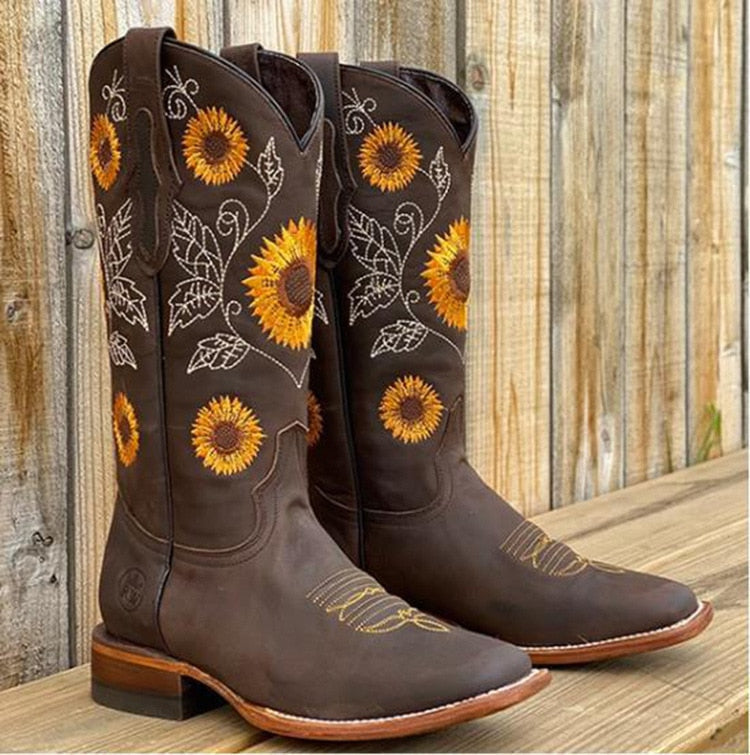 Stivali Stile Western Sunbloom