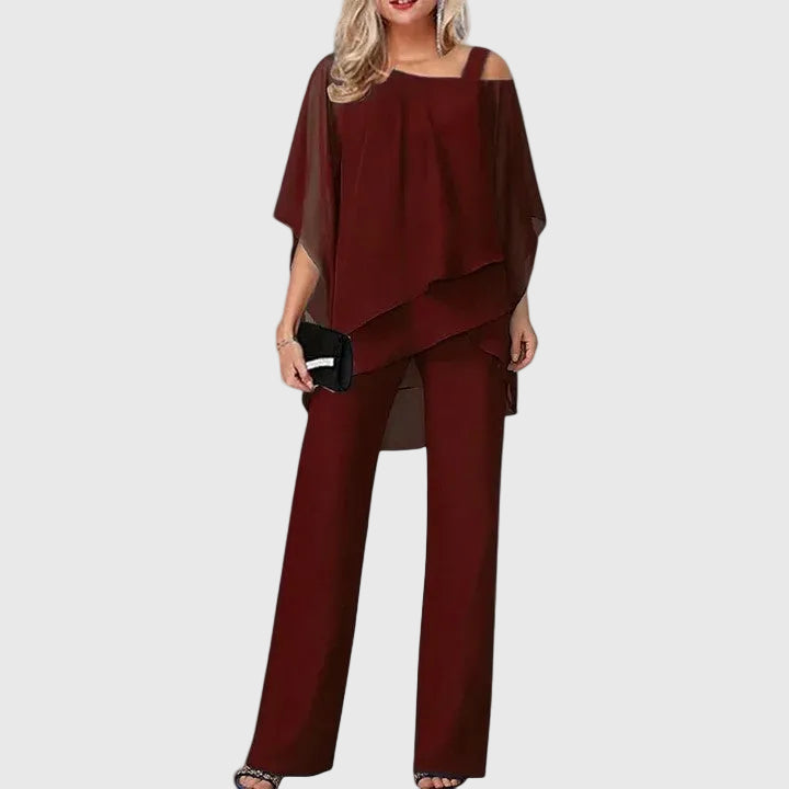 Serenidad | Set di Pantaloni Elegante di Due pezzi