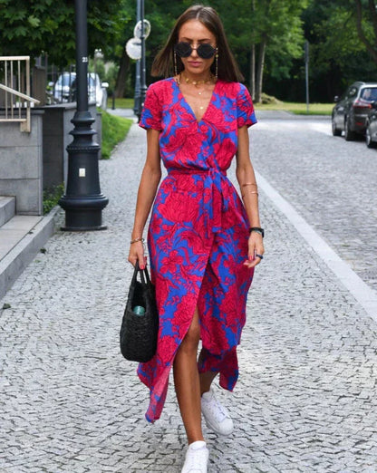 Linda - Abito Floreale di Estate