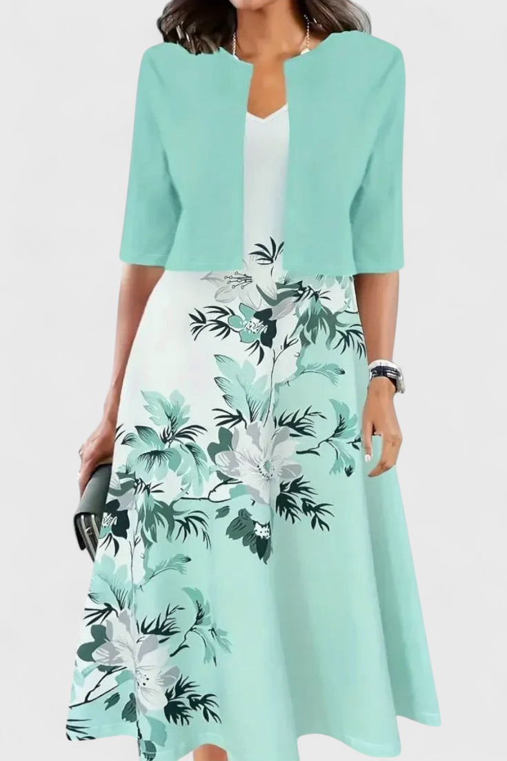 Estrella Completo di Abito Blazer Midi