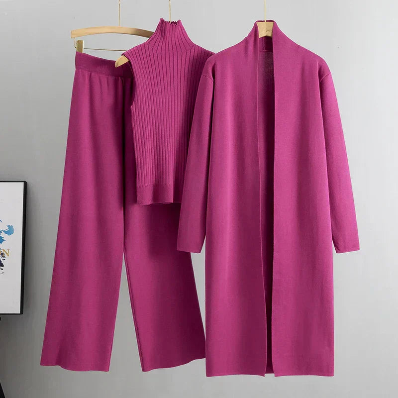 Charlotte | Eleganza senza tempo in un set tre pezzi