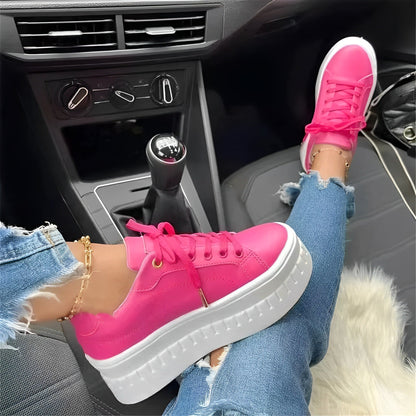 Valerie - Zapatilla di plataforma con suola gruesa per donna