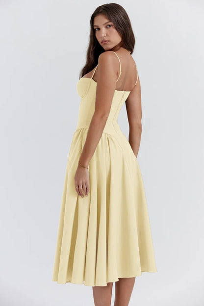 Elara | Abito Estivo Corsé Elegante