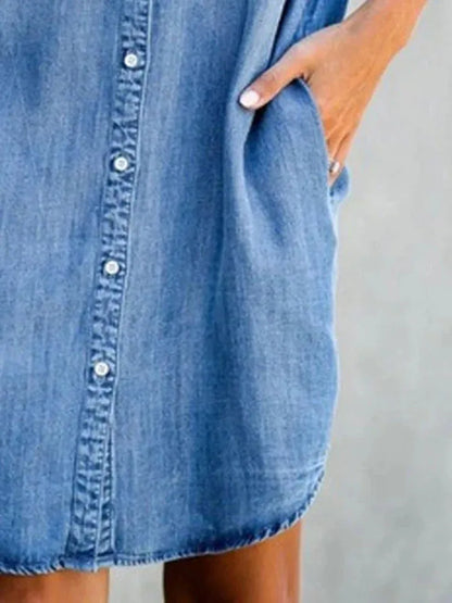Jessa | Abito di Denim Senza tempo