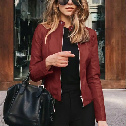 HARRIET | Giacca in pelle elegante da donna