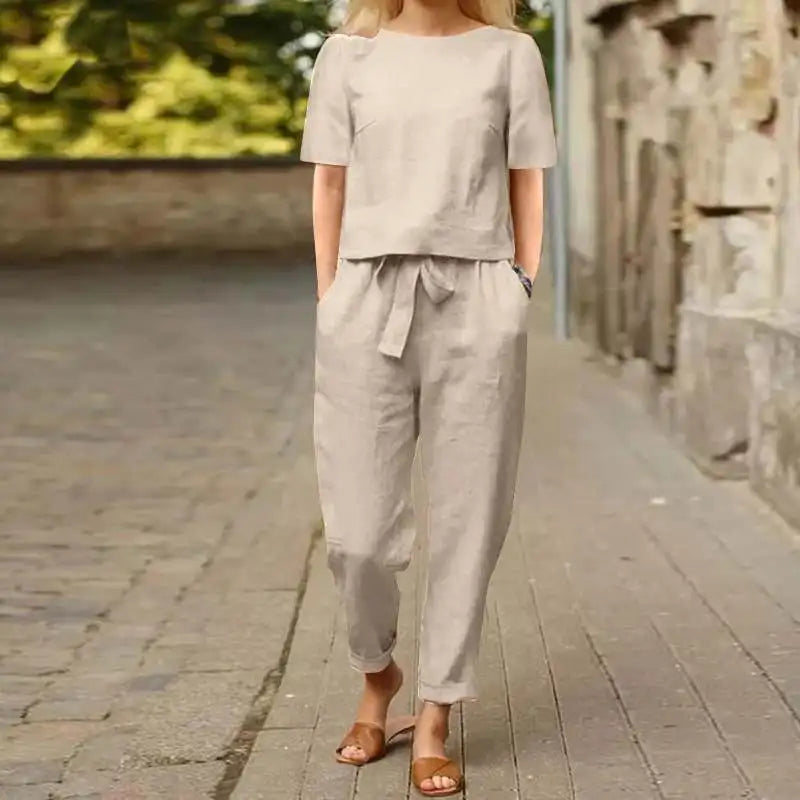 Lily | Set di Lino di Due pezzi