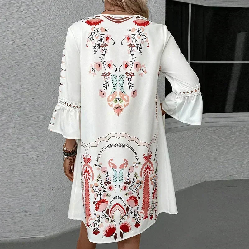Kissia ~ Abito Artistico di Ispirazione Bohemia