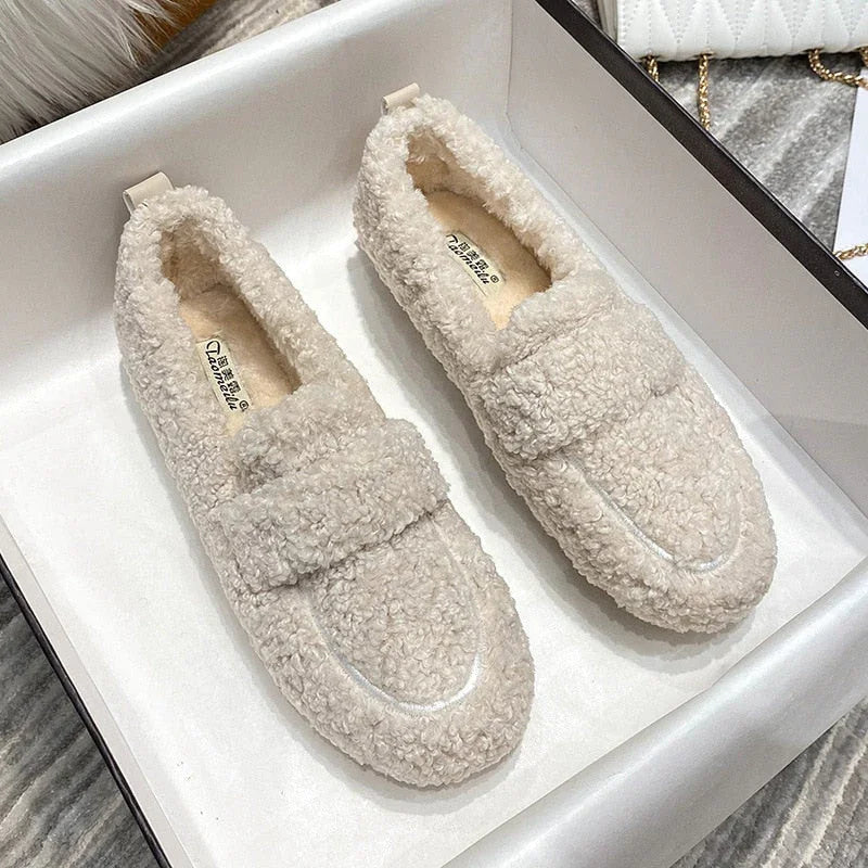 Alessandra - Pantuflas di Lana Avvolgenti