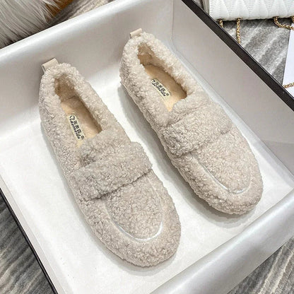 Alessandra - Pantuflas di Lana Avvolgenti