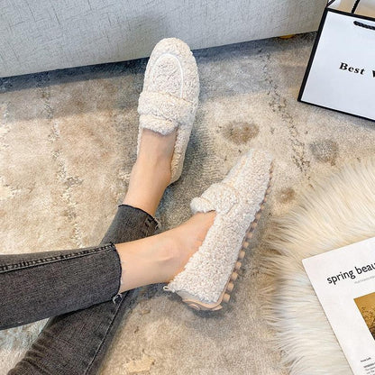 Alessandra - Pantuflas di Lana Avvolgenti