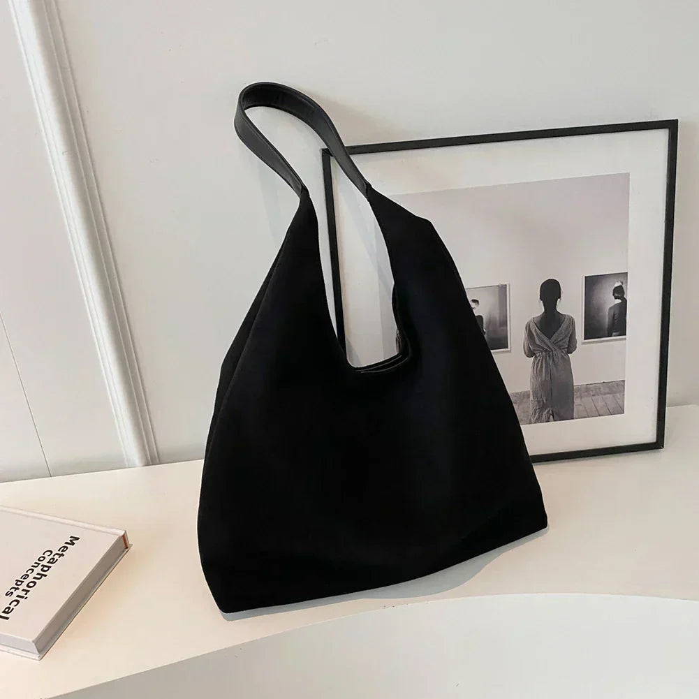 Jada | Borsa tote di Camoscio
