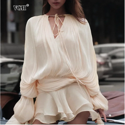 Clarisse - Abito di Temperamento Streetwear