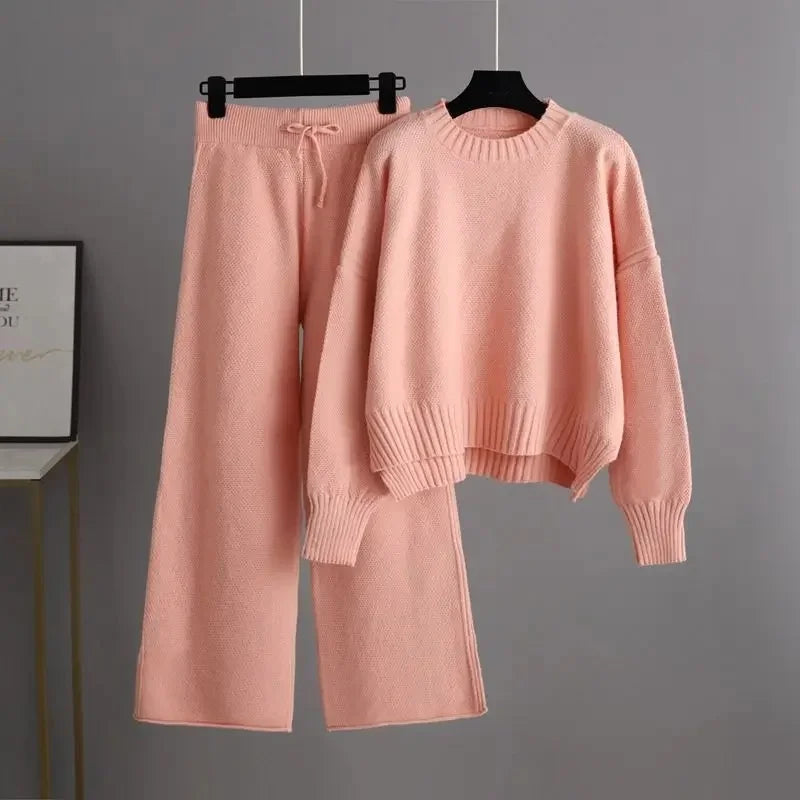 CAMILLE – SET DUE PEZZI DI MAGLIA COMODO