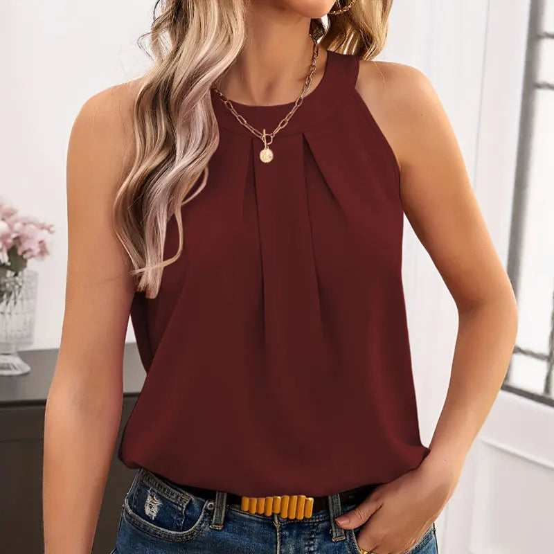 Blakely – Blusa V-Neck dal taglio rilassato