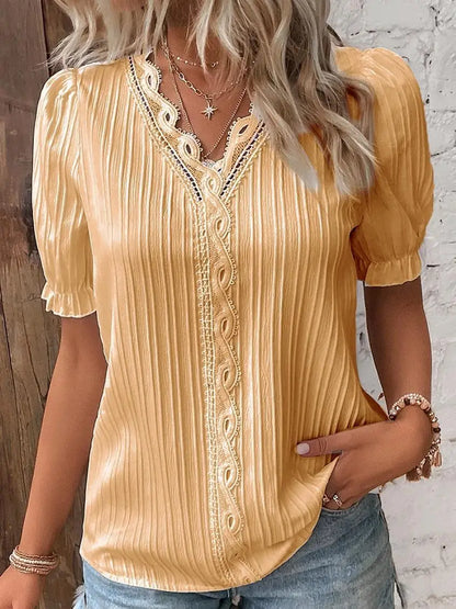 Mélissa | Blusa elegante con Dettagli Delicati