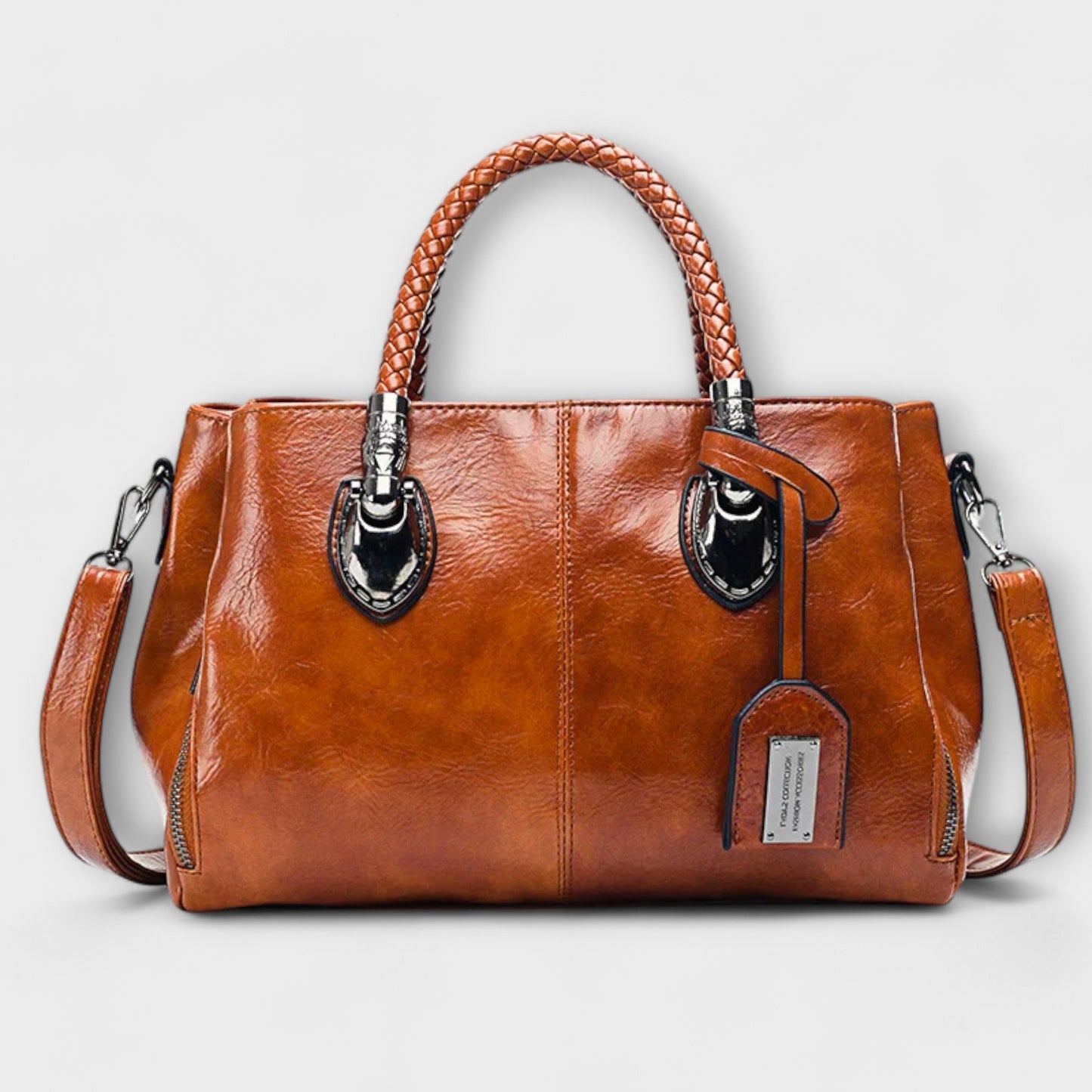 Elegante Borsa da Viaggio in Pelle