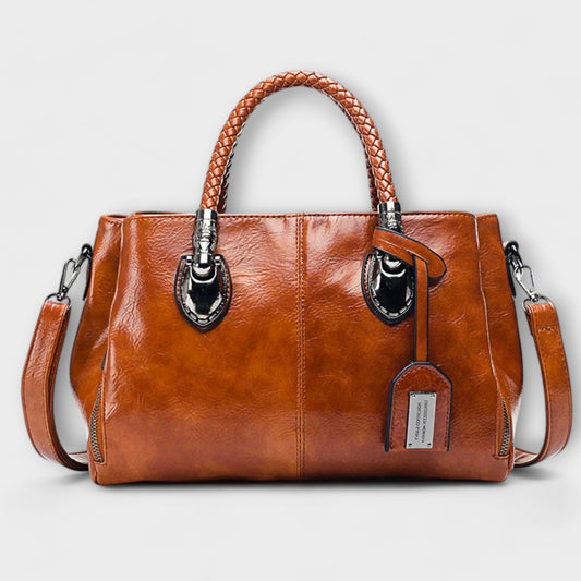 Elegante Borsa da Viaggio in Pelle