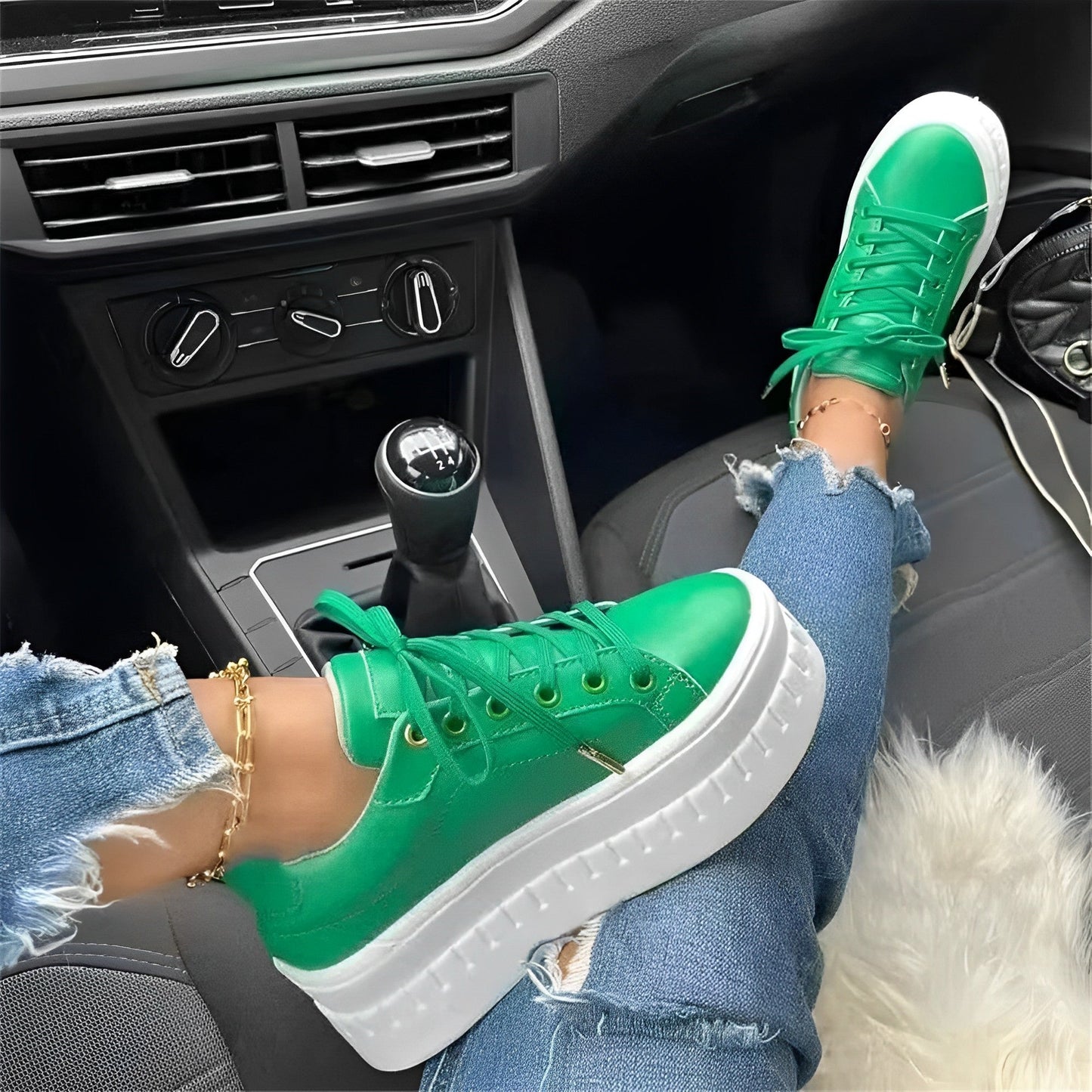 Valerie - Sneakers con platform e suola gruesa per donna