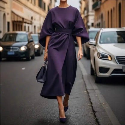 Isabella™ - Abito casual comodo con girocollo