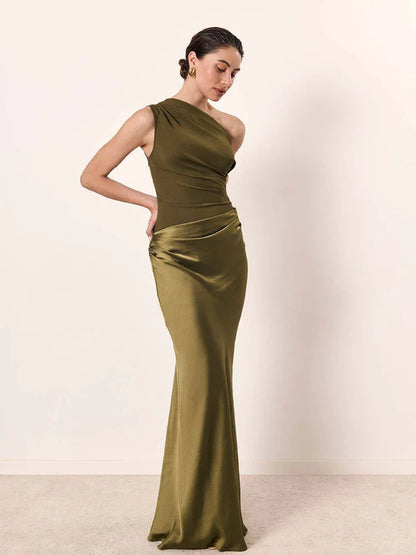 GABRIELLE – ABITO DA SERA ELEGANTE DI MONOSPALLA