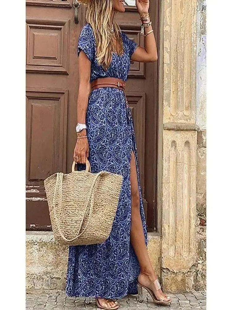 Vivienne | Abito midi Plissettato Floreale