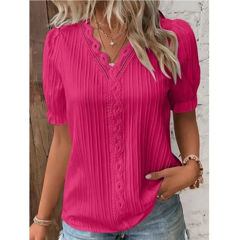 Mélissa | Blusa elegante con Dettagli Delicati