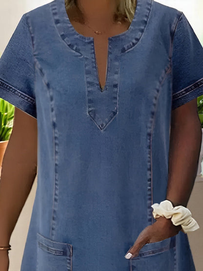 CARYS – ABITO DI DENIM MORBIDO