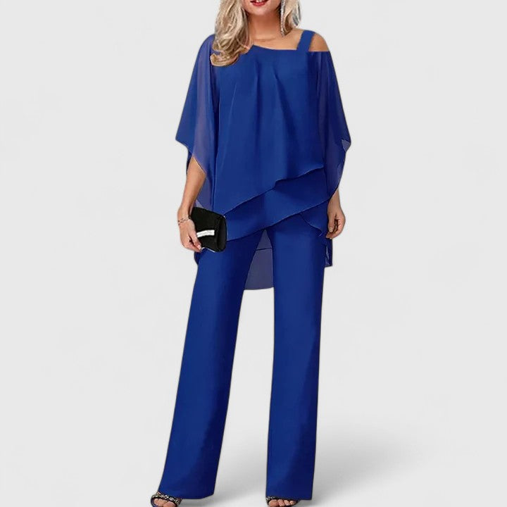 AYRELIANA – SET DI PANTALONE ELEGANTE DI DUE PEZZI