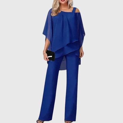 Serenidad | Set di Pantaloni Elegante di Due pezzi
