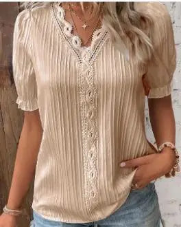 Mélissa | Blusa elegante con Dettagli Delicati