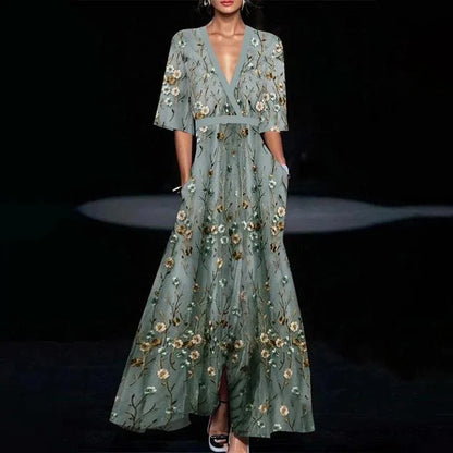 Evie - Abito elegante con Fantasia floreale