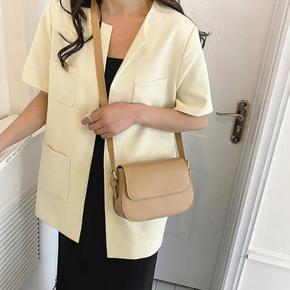 Eldborg | Borsa Elegante di spalla in tonalità nude opaca