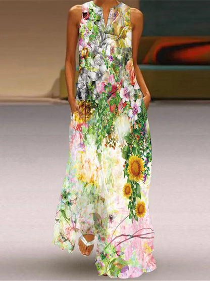 MONICA – ABITO MAXI FLORECER IN SILENCIO