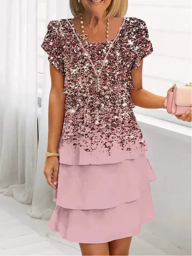 Gabriella | Abito elegante con Volant per il Massimo Comfort