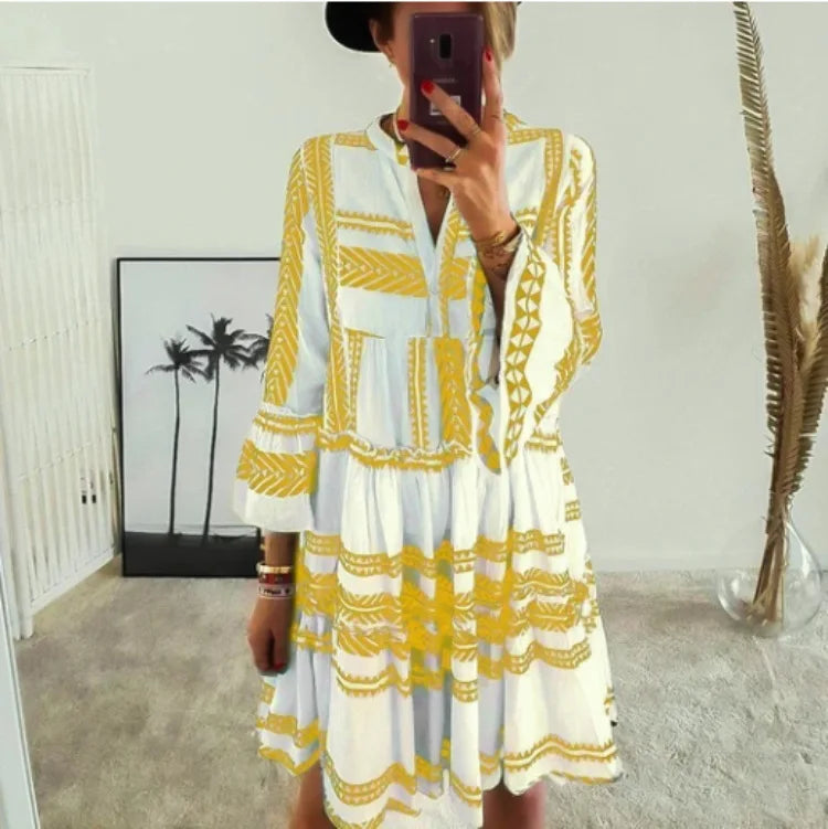 Carylle ~ Abito Boho Fresco