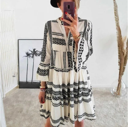 Carylle ~ Abito Boho Fresco