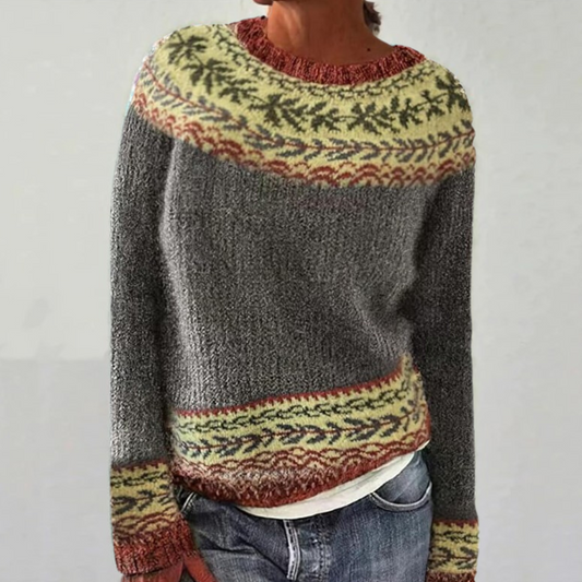 Lara | Maglione rétro Caldo e morbido