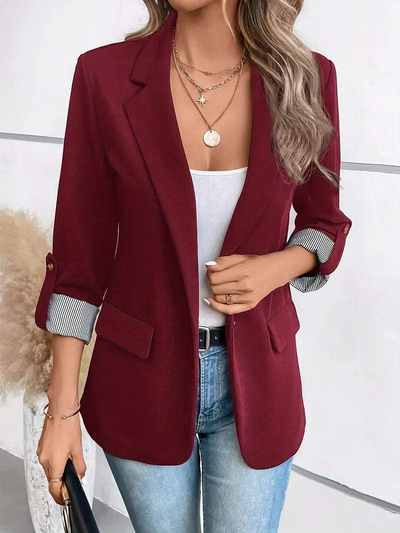 Flor™ | Blazer con maniche a tre quarti