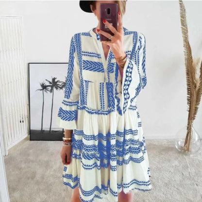 Carylle ~ Abito Boho Fresco