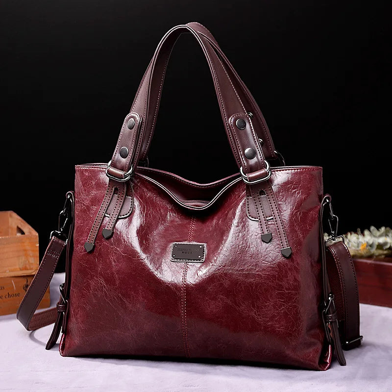 Aralyn - Borsa tote di Pelle Morbida Raffinato
