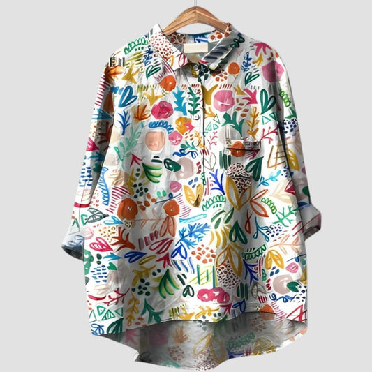 Zanira™ | 2025 – Blusa di Artista Abstracto