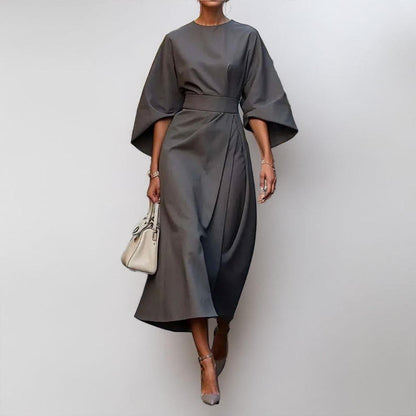 Robe Lunga Elegante Manica Murciélago