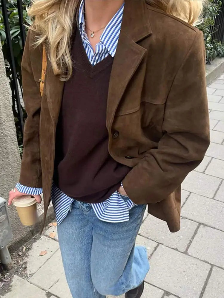 EMMA | Giacca di tasca con revers alla moda