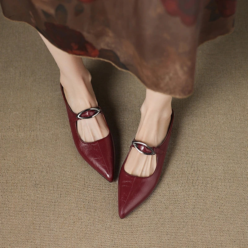 Wilda – Mules in pelle naturale