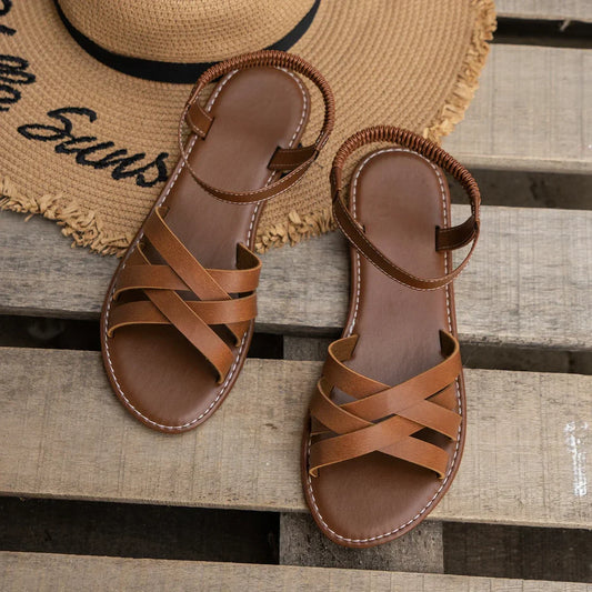Miuccia - Sandali di Pelle Eleganti