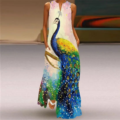 MONICA – ABITO MAXI FLORECER IN SILENCIO